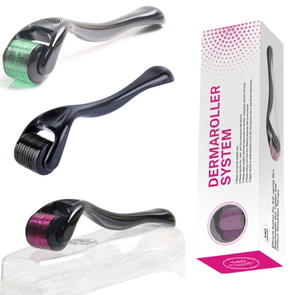 Derma Roller 0.25 - 1 قطعة 540 إبرة ديرما الأسطوانة