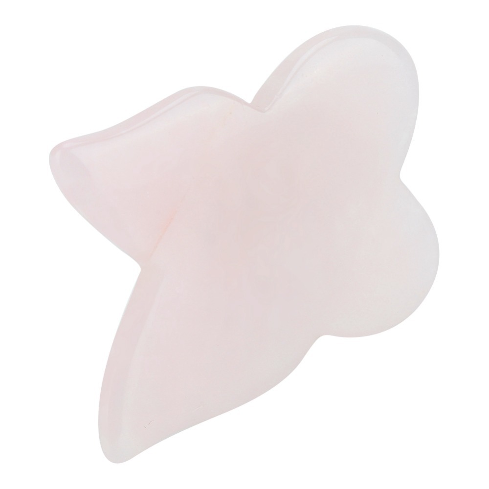 Gua Sha Tool Rose Quartz - أدوات تدليك الوجه من الكوارتز الوردي