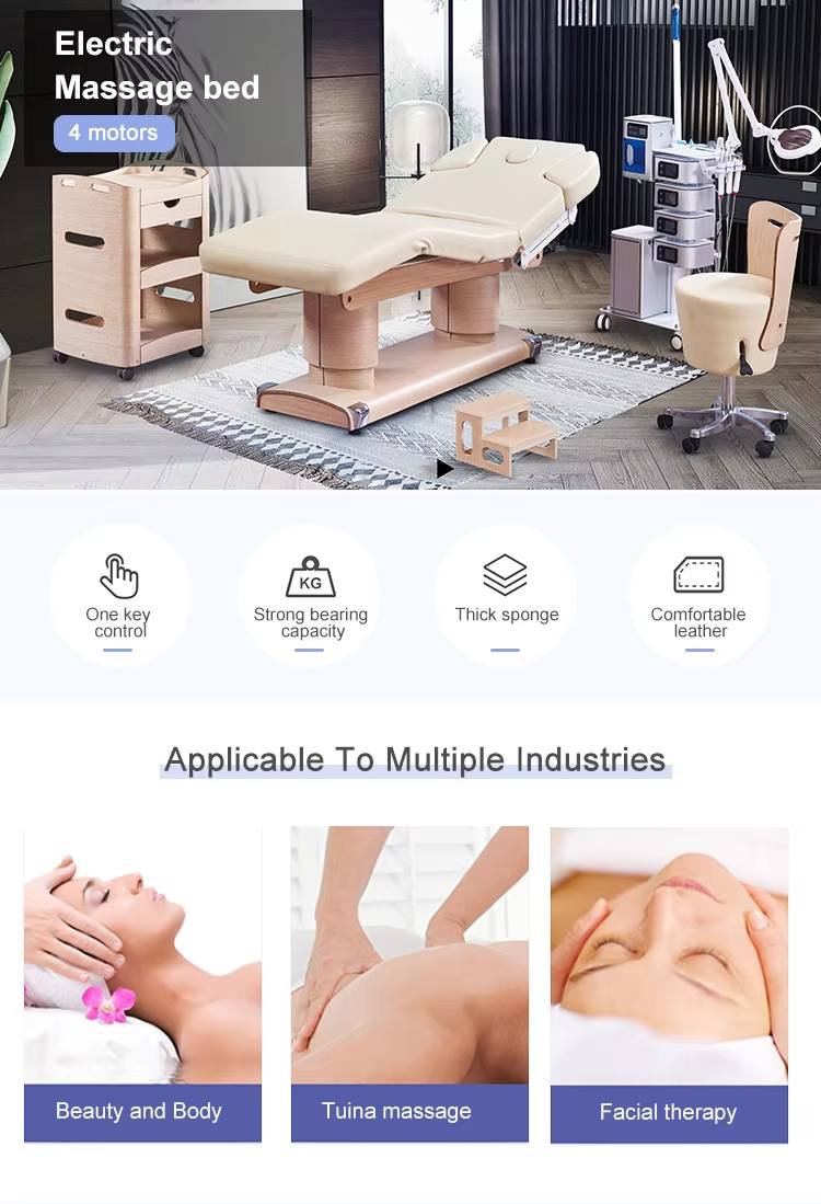 سرير تدليك كهربائي بقاعدة خشبي - مراجعة Spa Wellness In وسعره