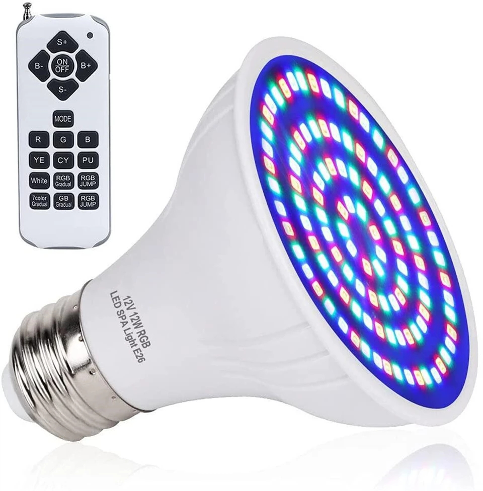RGB LED حمام سباحة ضوء E27 E26 - مراجعة Xy Spa & Wellness George Town وسعره