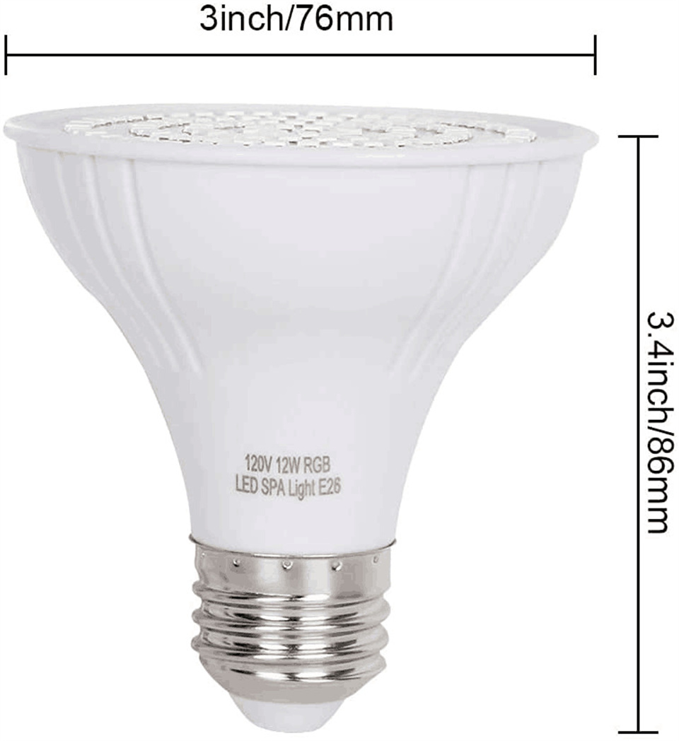 RGB LED حمام سباحة ضوء E27 E26 - مراجعة Xy Spa & Wellness George Town وسعره