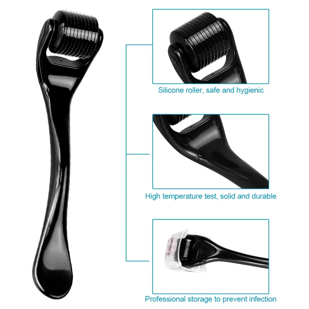 540 إبرة لنمو شعر الوجه والجسم - مراجعة Derma Roller 0.25 وسعره