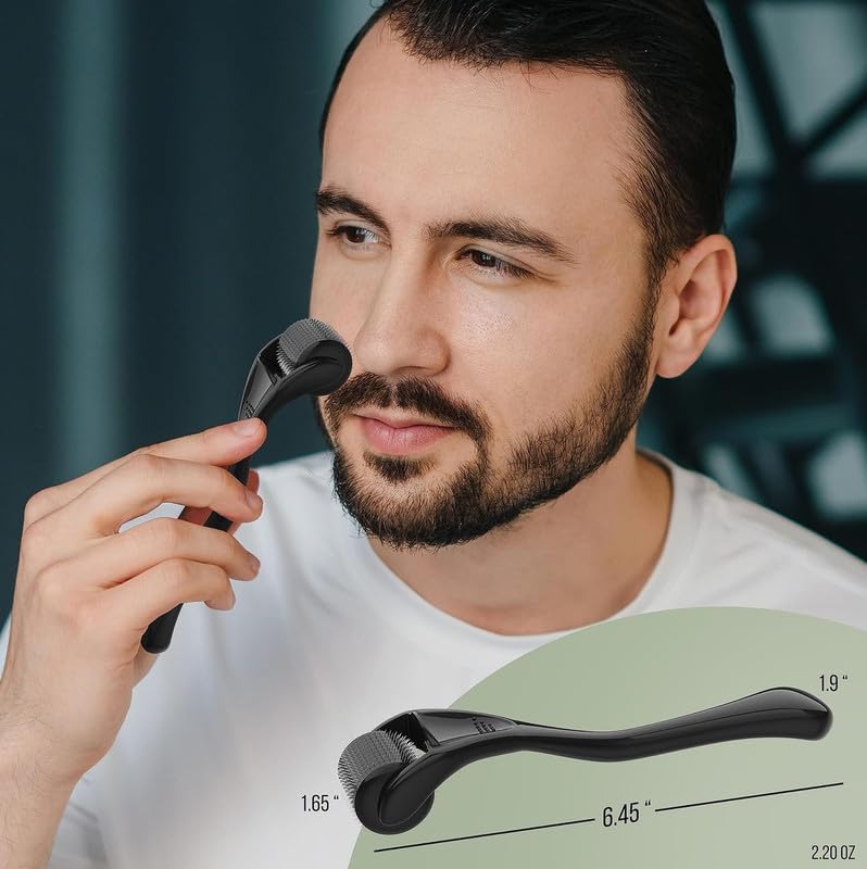 540 إبرة لنمو شعر الوجه والجسم - مراجعة Derma Roller 0.25 وسعره