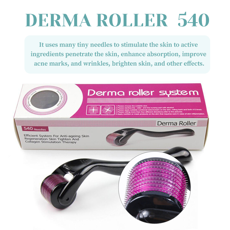 المهنية 540 الأسطوانة ديرما 0. - مراجعة Derma Roller 0.25 وسعره