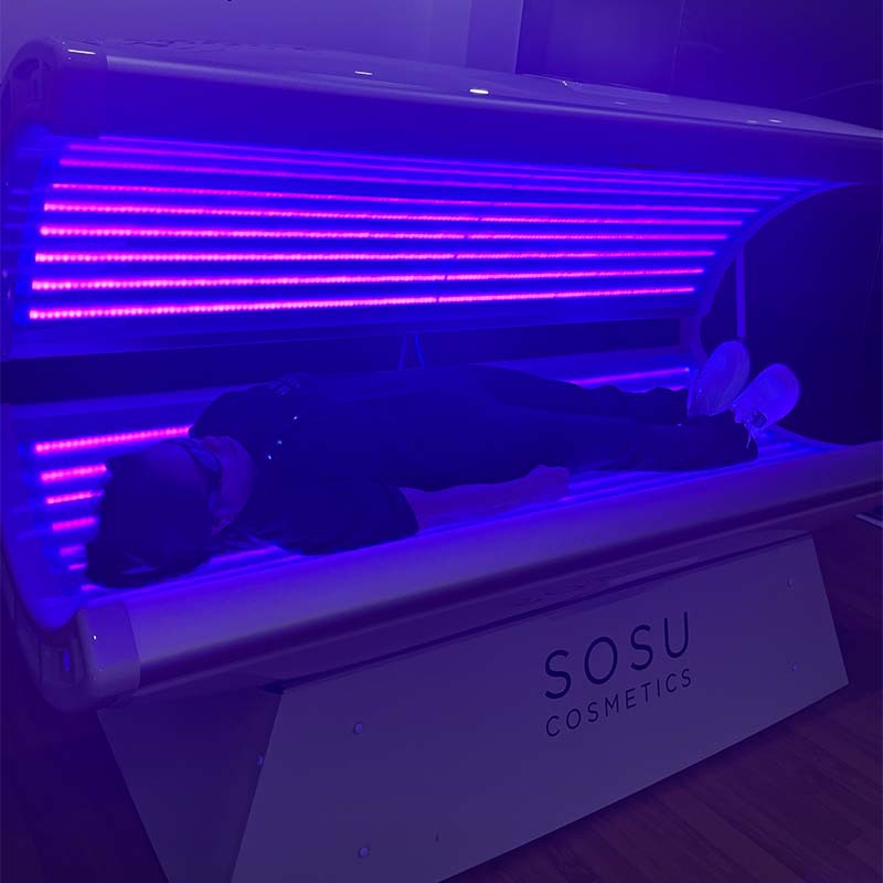 سرير تسمير أكريليك - كابينة تس - مراجعة Spa Wellness Gym وسعره