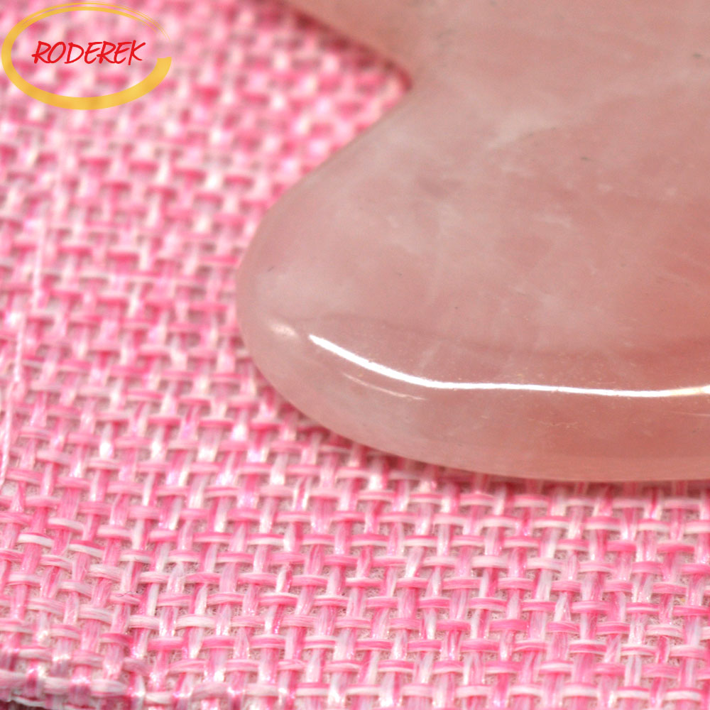 لوحة حجر اليشم من الكوارتز الو - مراجعة Gua Sha Tool Rose Quartz وسعره