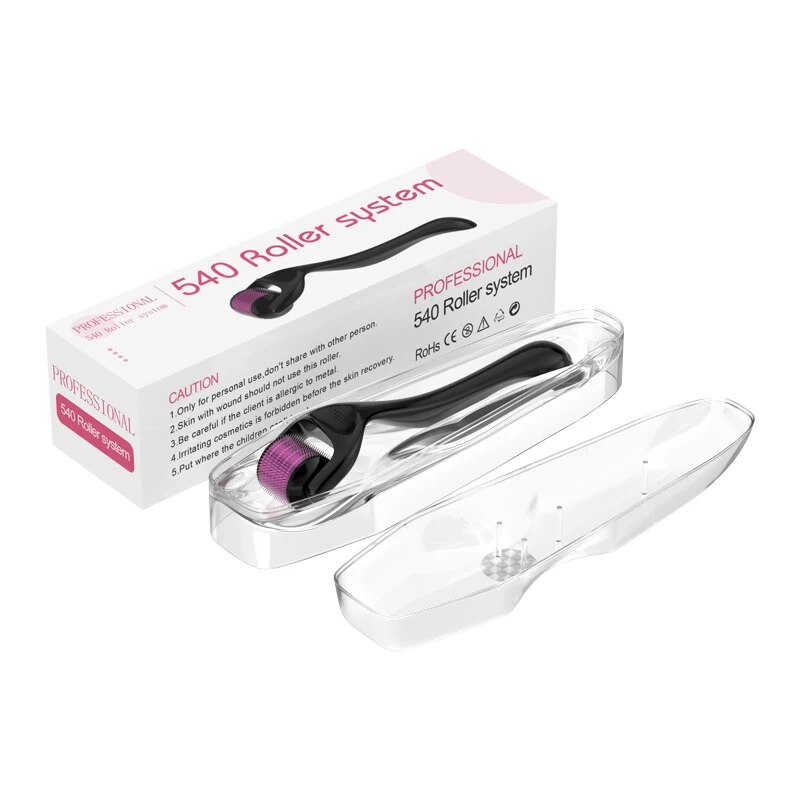 أداة تدليك احترافية 540 ديرما  - مراجعة Derma Roller 0.25 وسعره