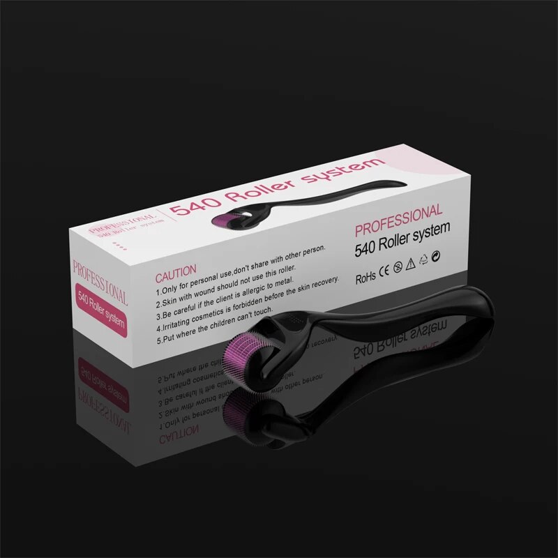 أداة تدليك احترافية 540 ديرما  - مراجعة Derma Roller 0.25 وسعره