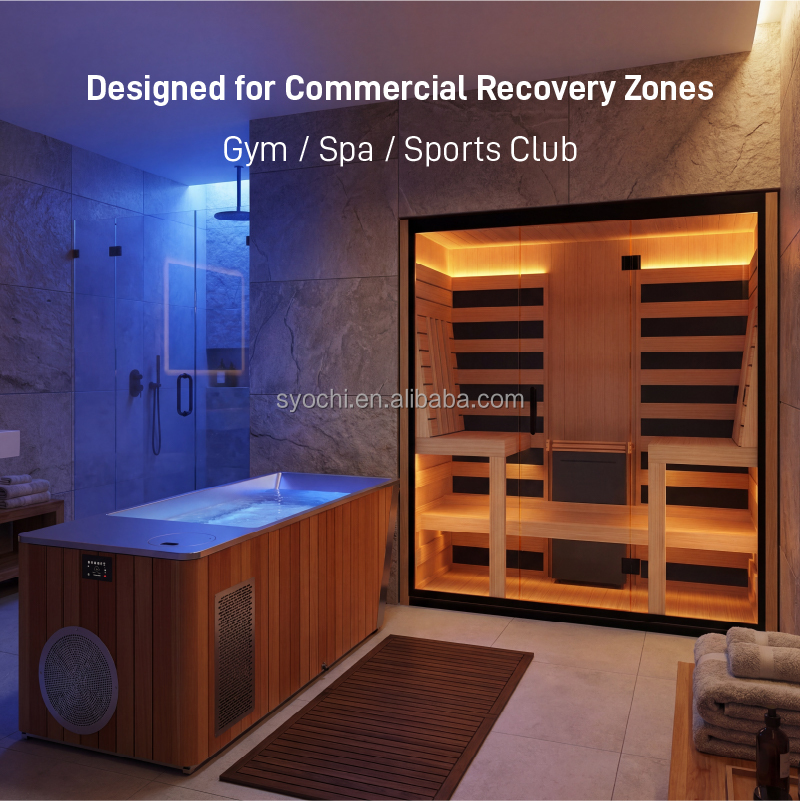 نظام ساونا تجاري من سيوتشي مع  - مراجعة Spa Wellness Gym وسعره
