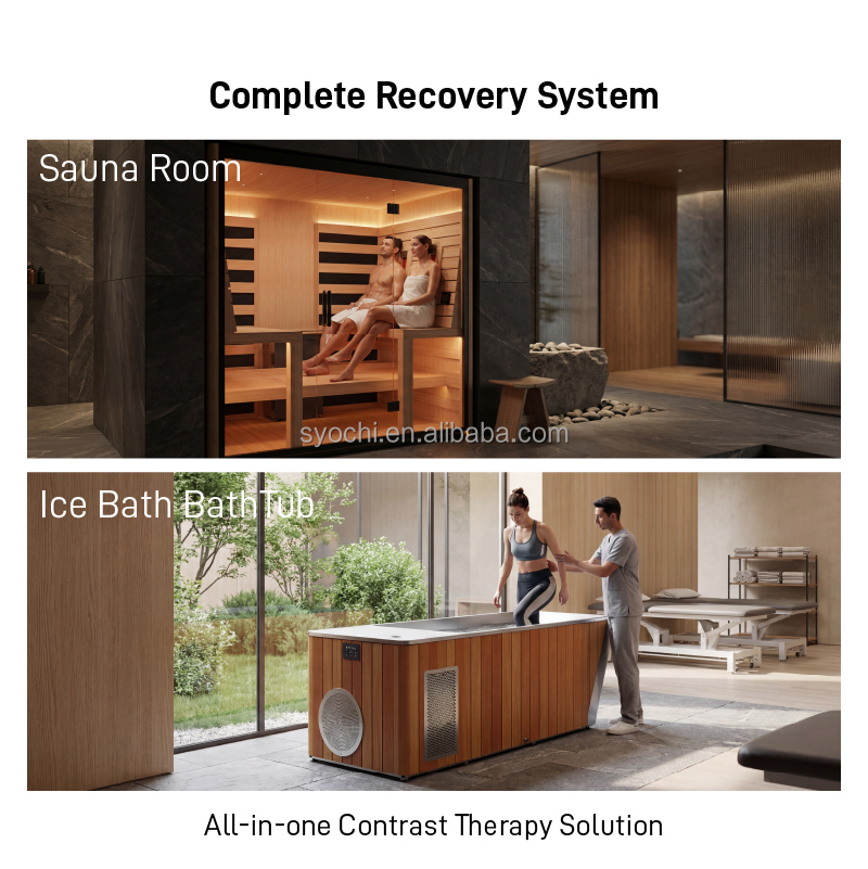 نظام ساونا تجاري من سيوتشي مع  - مراجعة Spa Wellness Gym وسعره