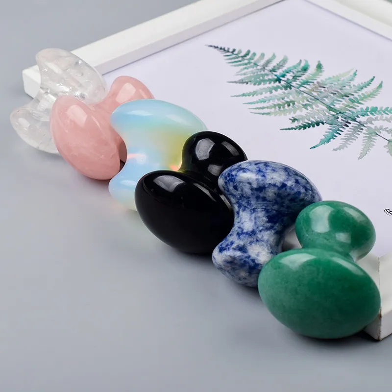 الطبيعية روز كوارتز غوا شا كشط - مراجعة Gua Sha Tool Rose Quartz وسعره