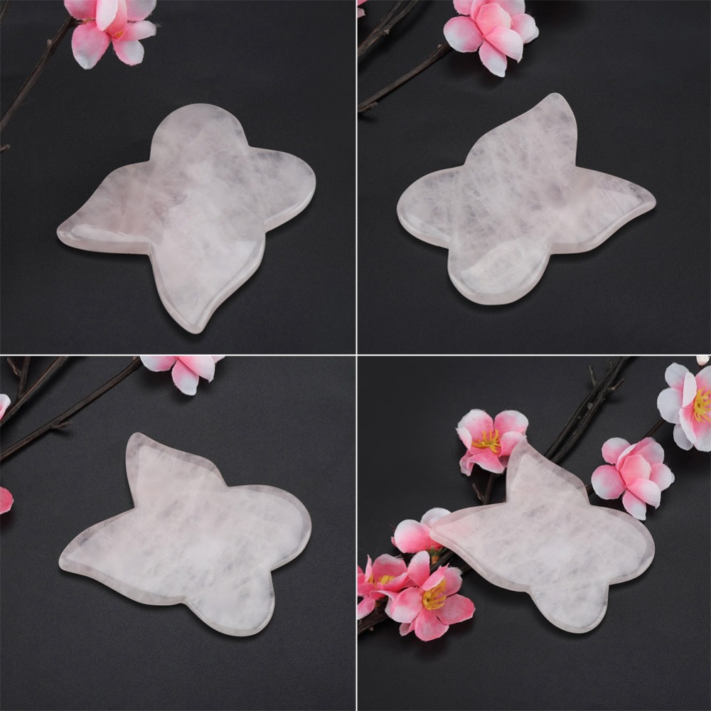 أدوات تدليك الوجه من الكوارتز  - مراجعة Gua Sha Tool Rose Quartz وسعره