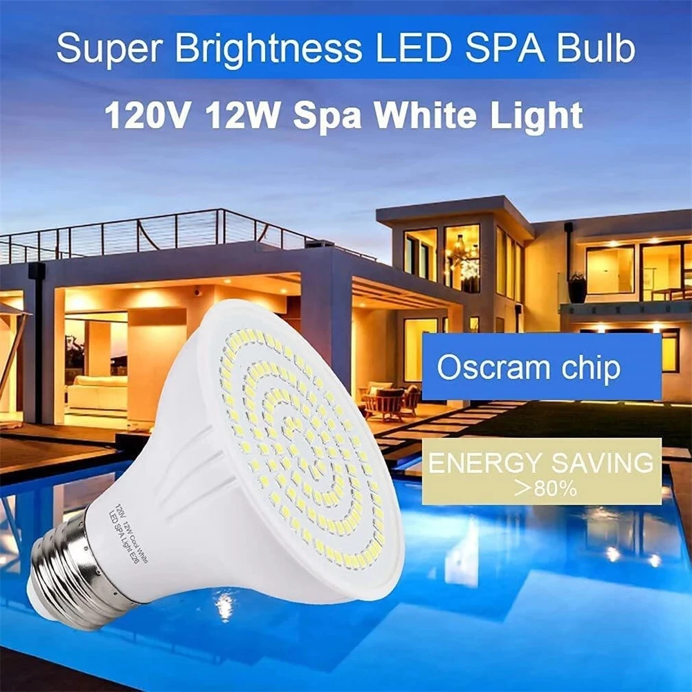 LED حمام سباحة ضوء E27 E26 لمب - مراجعة Xy Spa & Wellness George Town وسعره