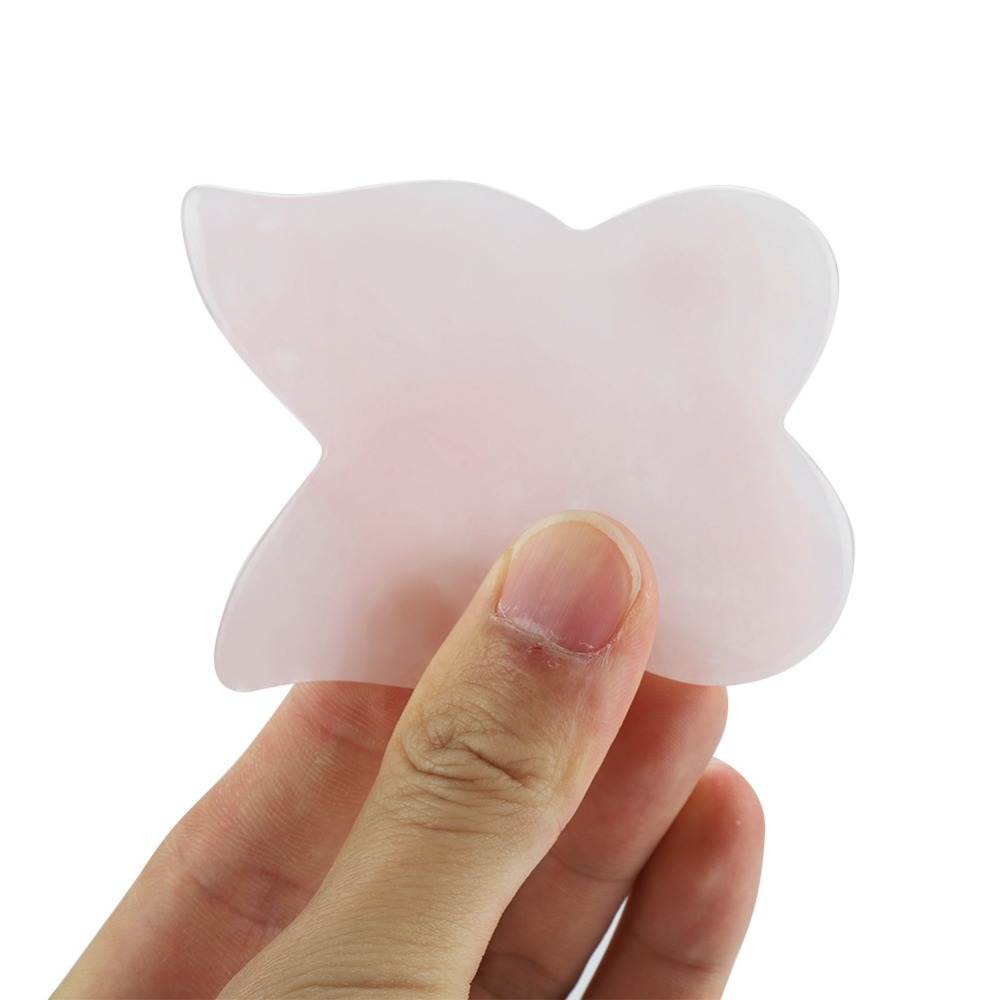 أدوات تدليك الوجه من الكوارتز  - مراجعة Gua Sha Tool Rose Quartz وسعره