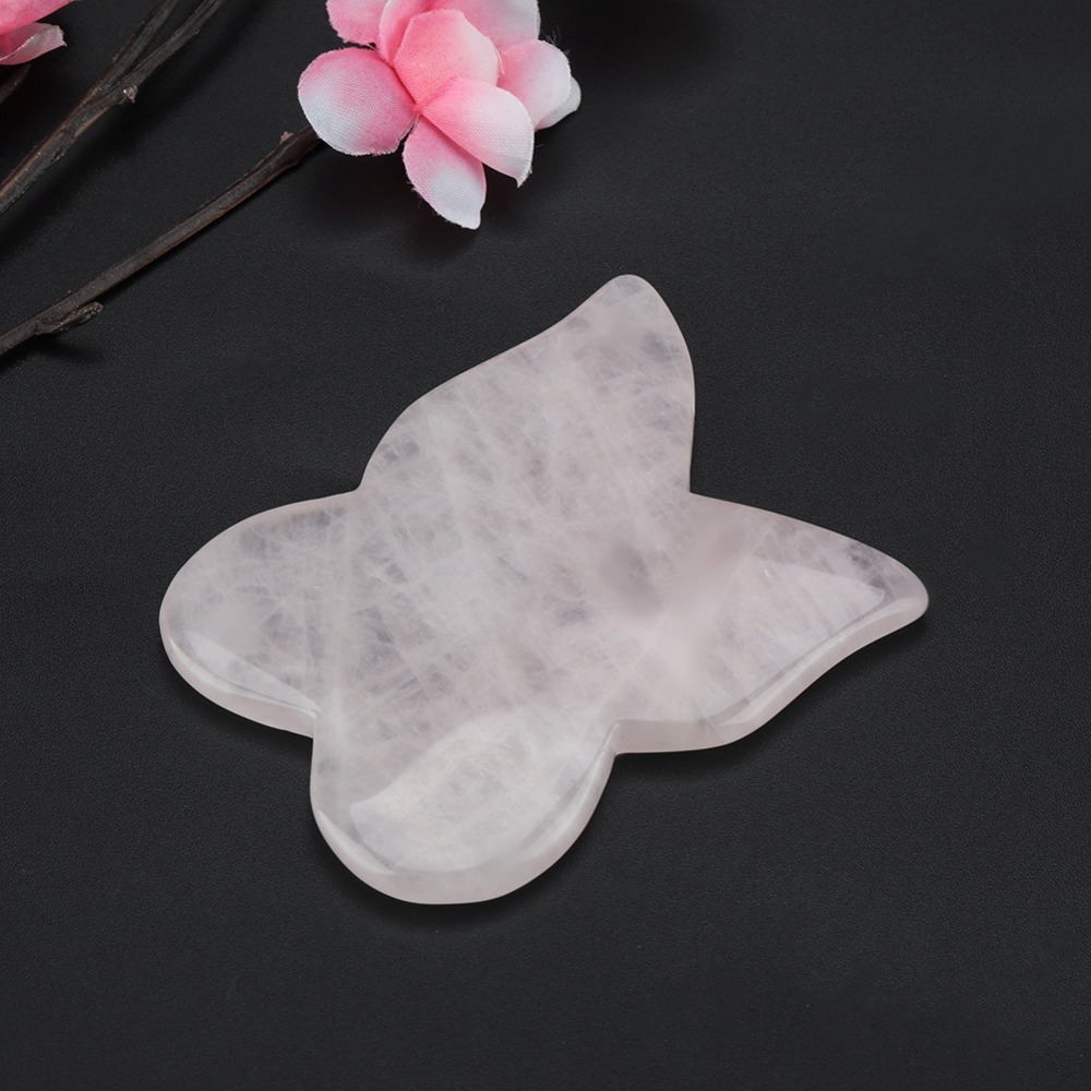 أدوات تدليك الوجه من الكوارتز  - مراجعة Gua Sha Tool Rose Quartz وسعره