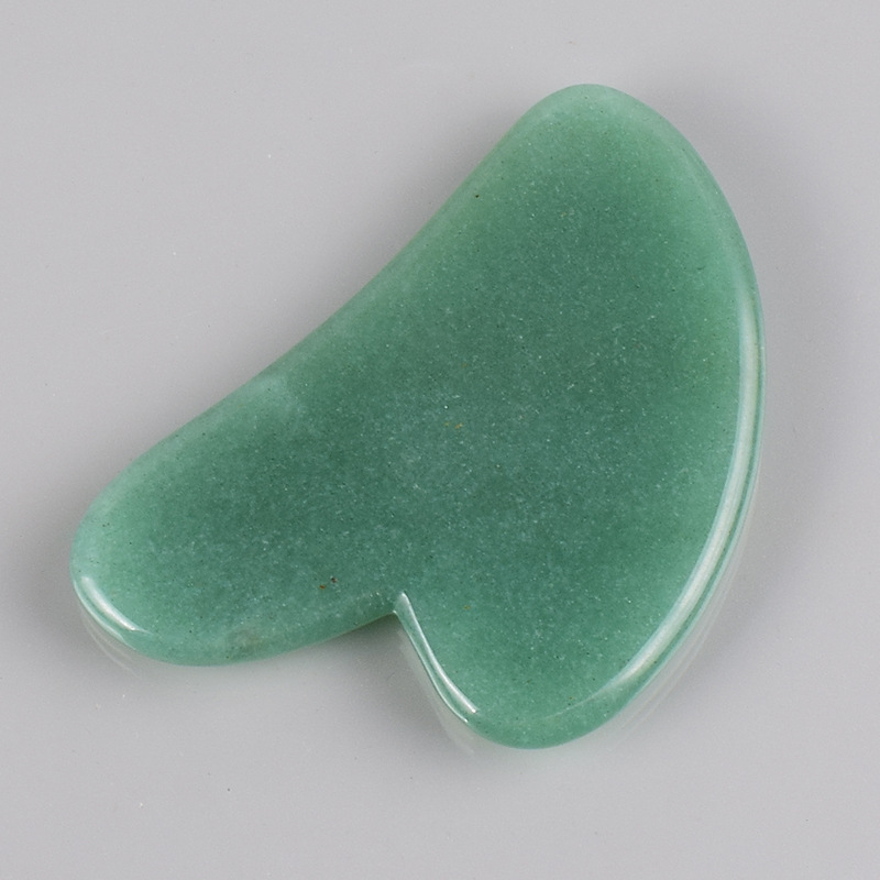جهاز تدليك من حجر الكوارتز الو - مراجعة Gua Sha Tool Rose Quartz وسعره