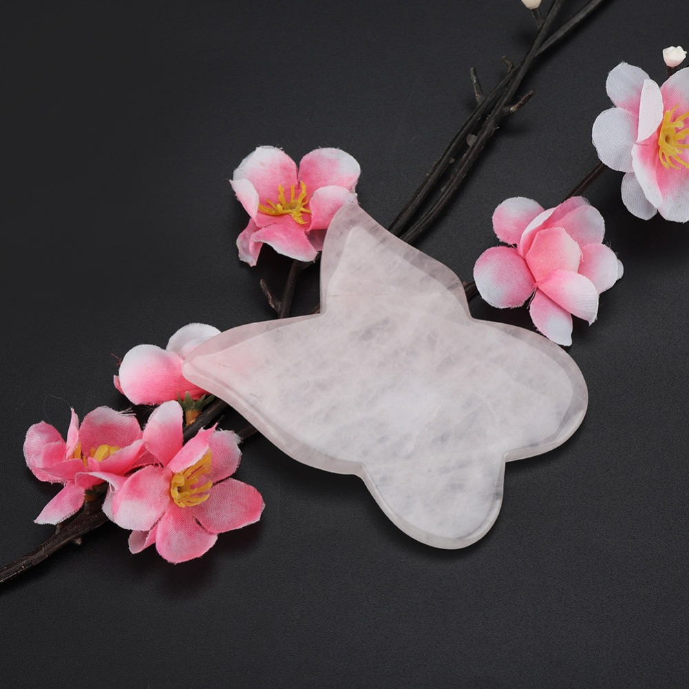أدوات تدليك الوجه من الكوارتز  - مراجعة Gua Sha Tool Rose Quartz وسعره