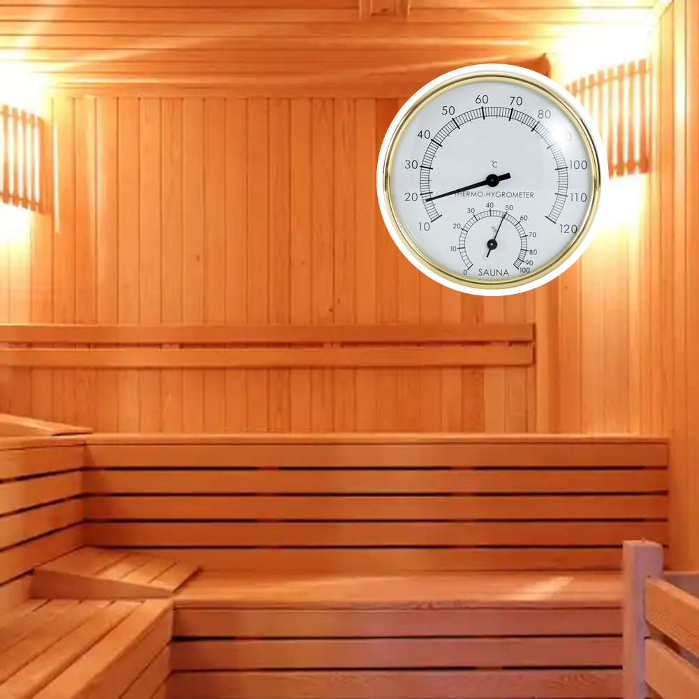 مقياس حرارة ورطوبة من الفولاذ  - مراجعة Spa Wellness In وسعره